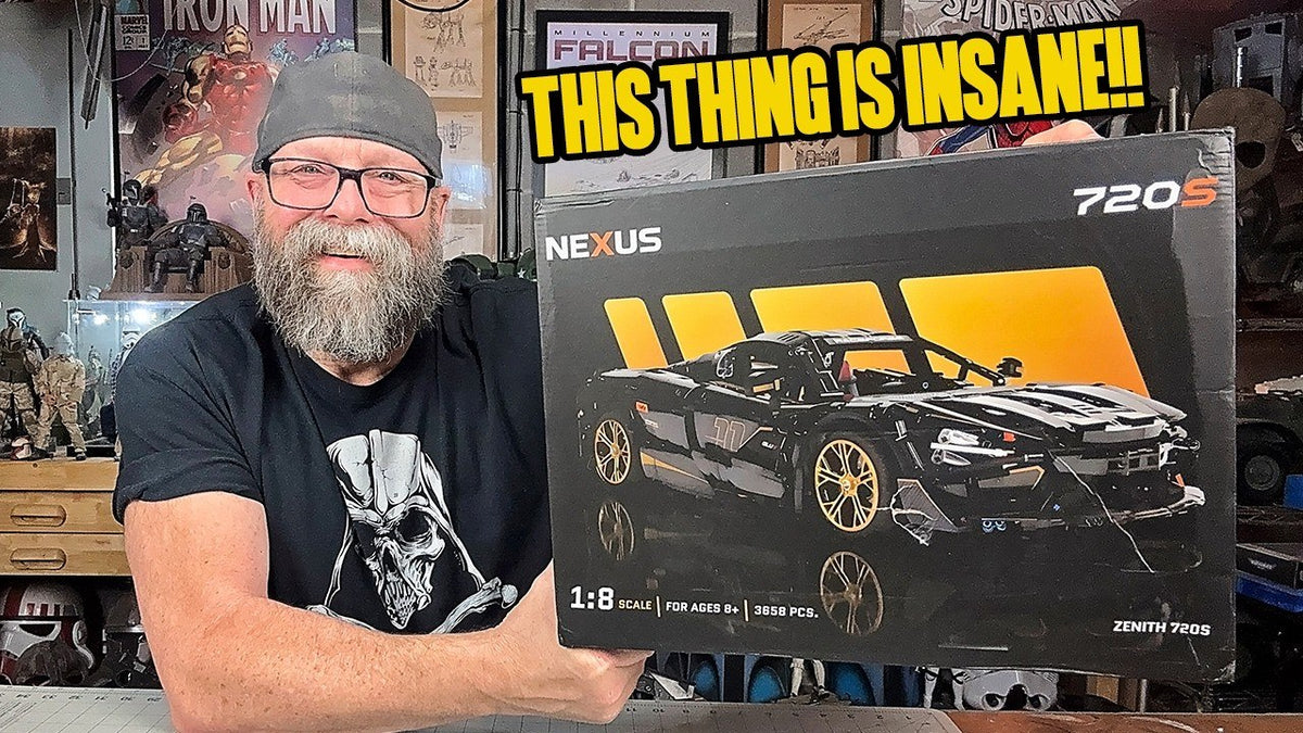 Greg Cook unboxing and building the Zenith 720S