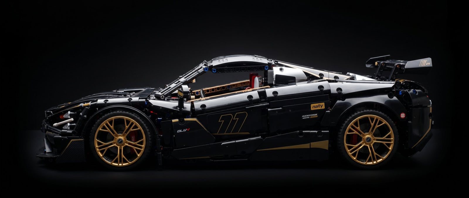 Zenith 720S 1:8 scale model in side profile